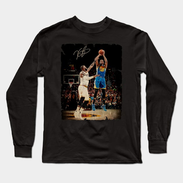 Kevin Durant vs Lebron James Vintage Long Sleeve T-Shirt by CAH BLUSUKAN